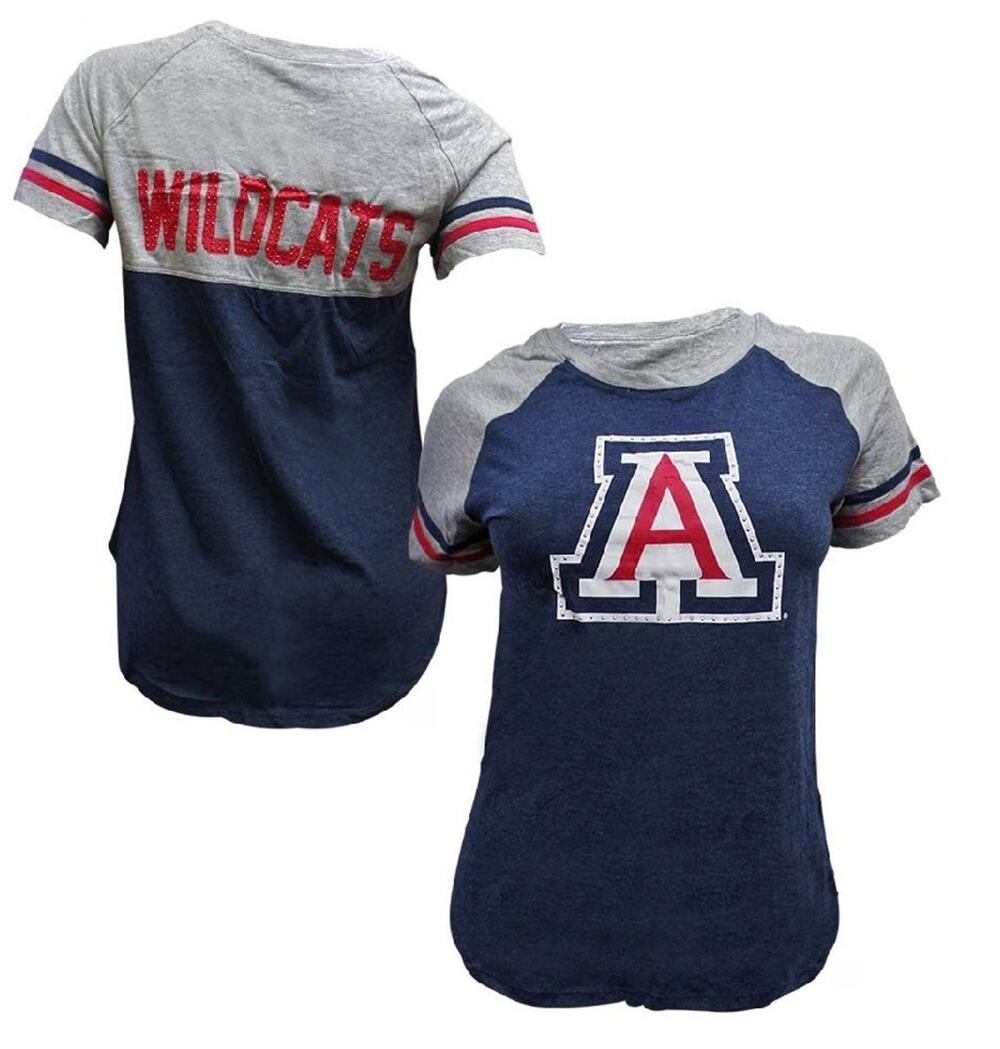 Colosseum Arizona Wildcats Women's Southbend Scoop-Neck T-Shirt - S